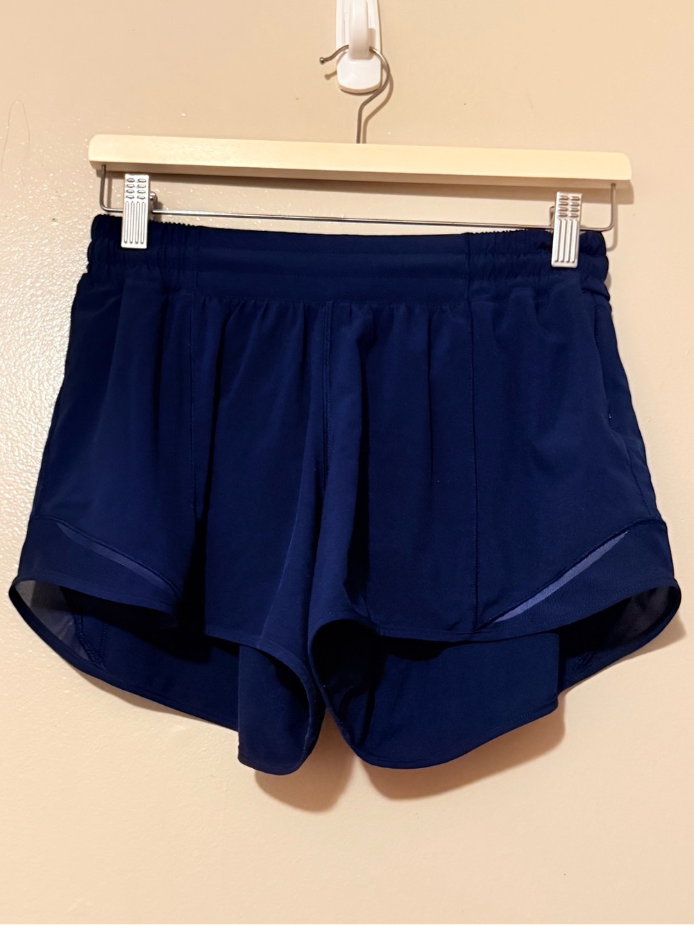 Lululemon Women’s Navy Blue Athletic Shorts - Lightweight Running Shorts